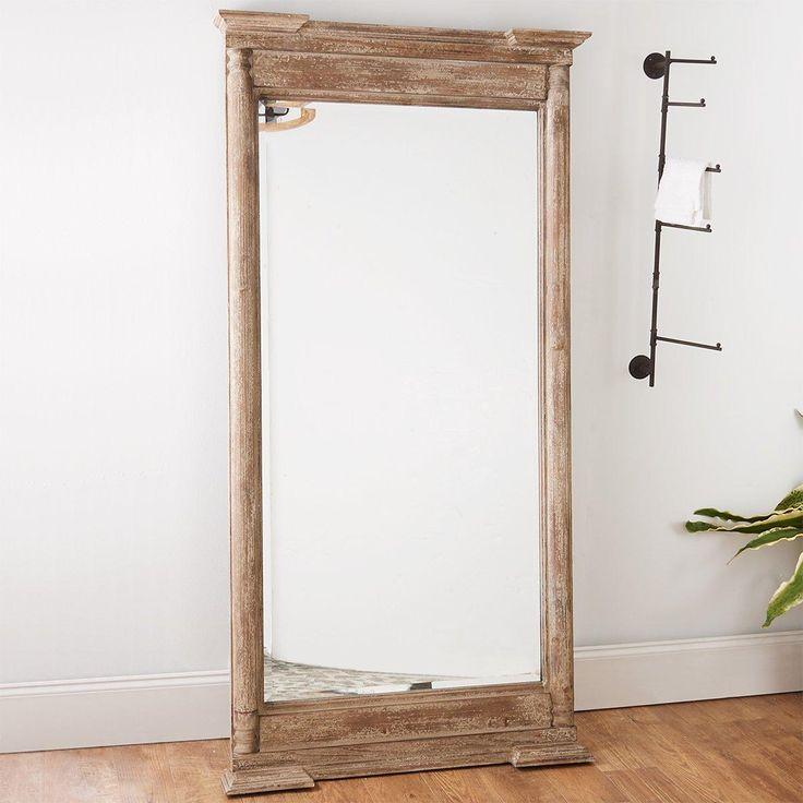 Arched Gold Mirror with Sculptural Accents