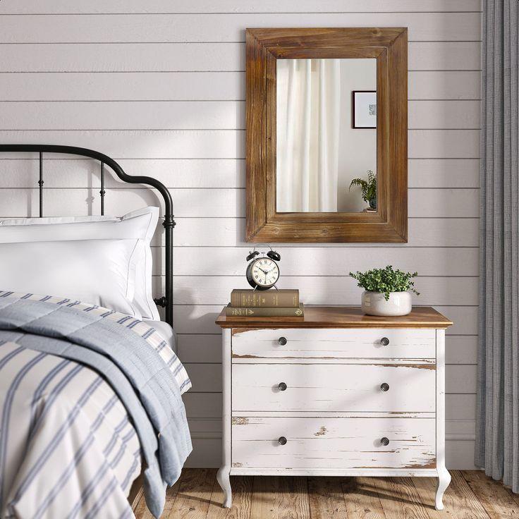 Tri-Fold Vanity Mirror with Functional Flair