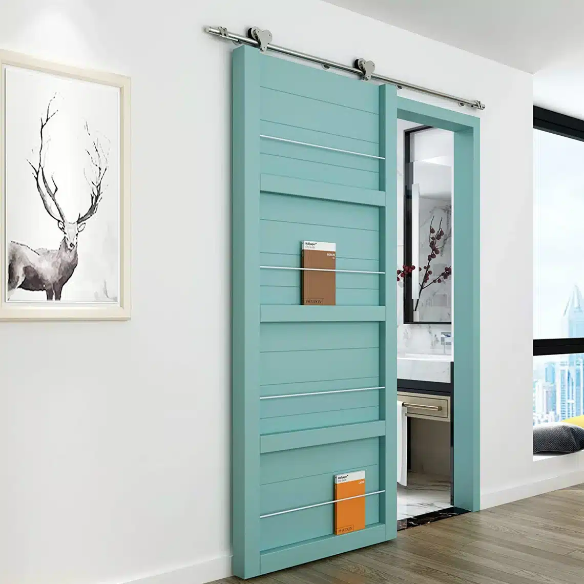 Optimized Sliding Door for Storage