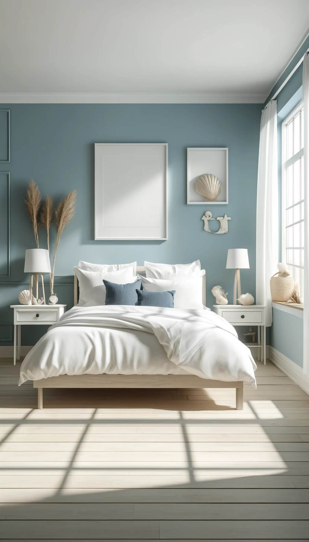Bedding Colors with Blue Walls