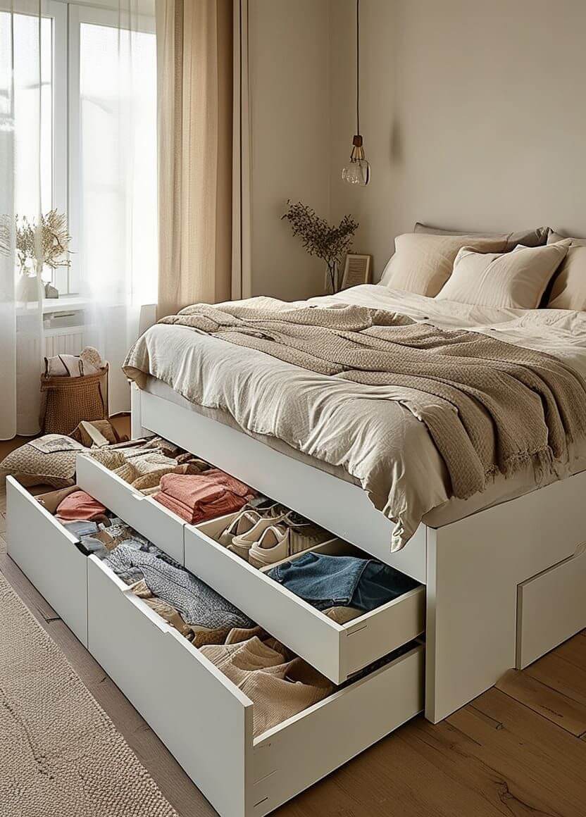 Bedroom Storage Solutions for Small Spaces