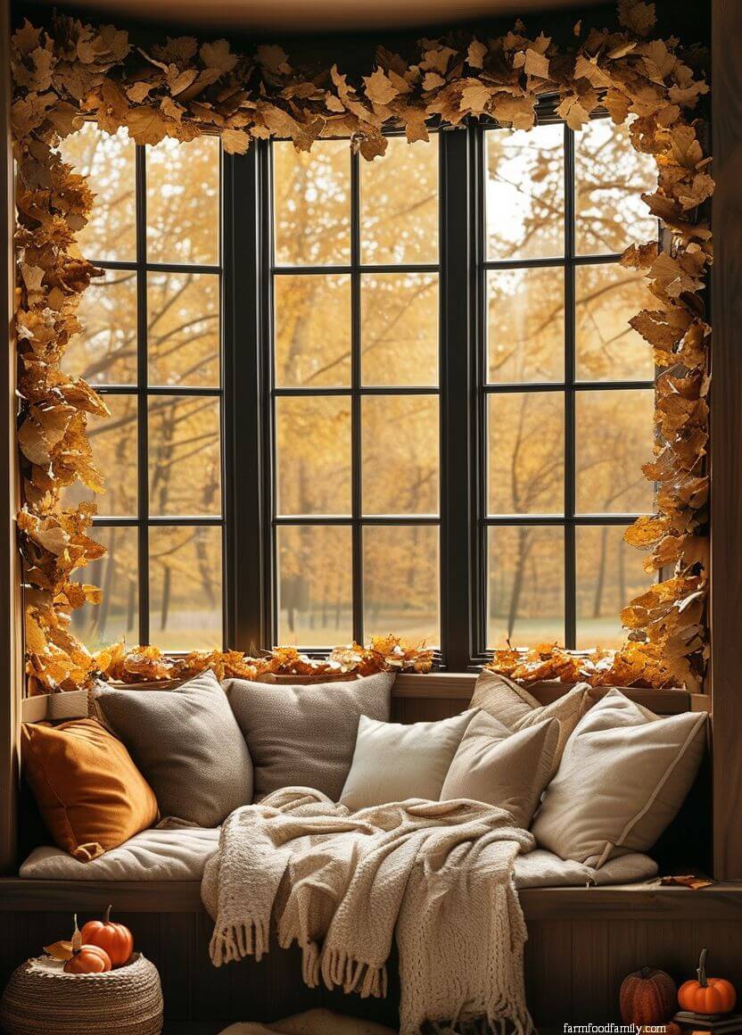 Fall Reading Nook Decor