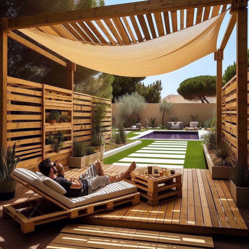 Rustic Reed Privacy Screen