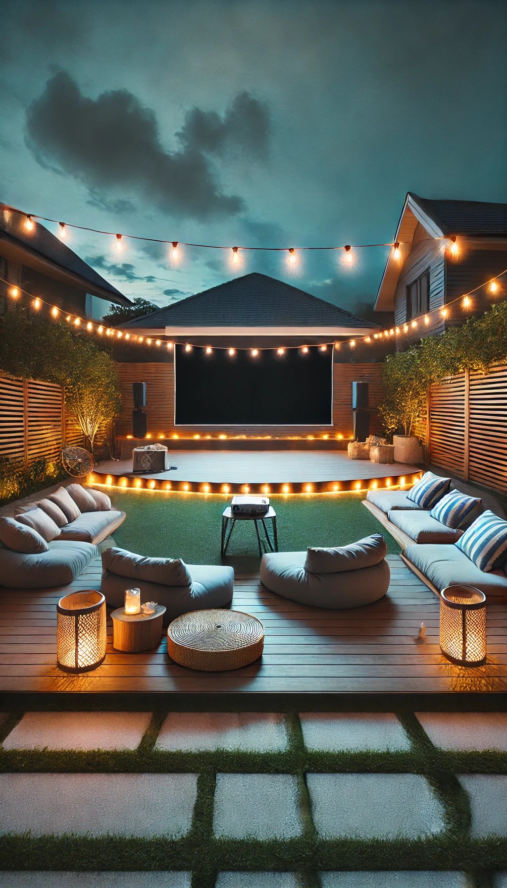 Relaxed Backyard Featuring Organic Textures