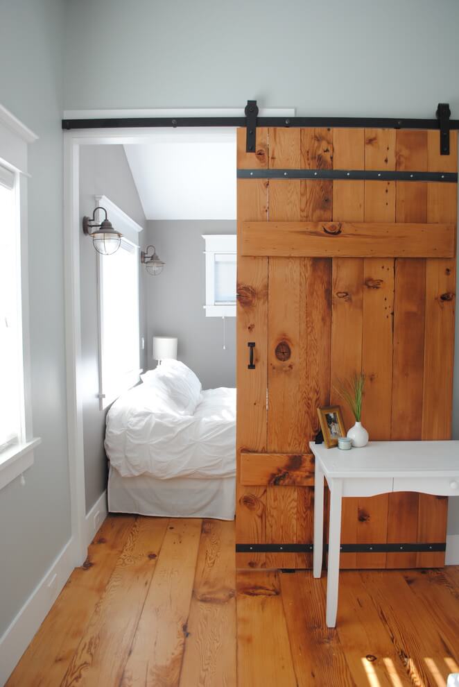 Dual-Panel Industrial Barn Door