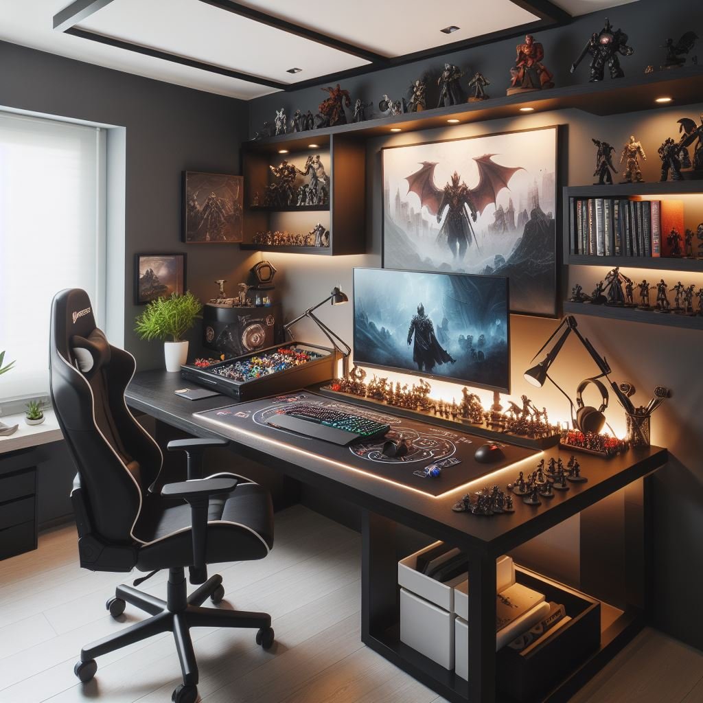 Luxurious Contemporary Game Room