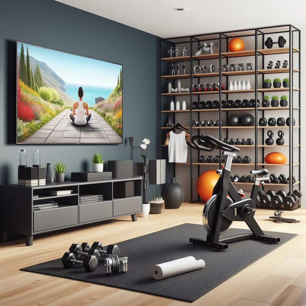 Cozy Scandinavian Gaming Haven