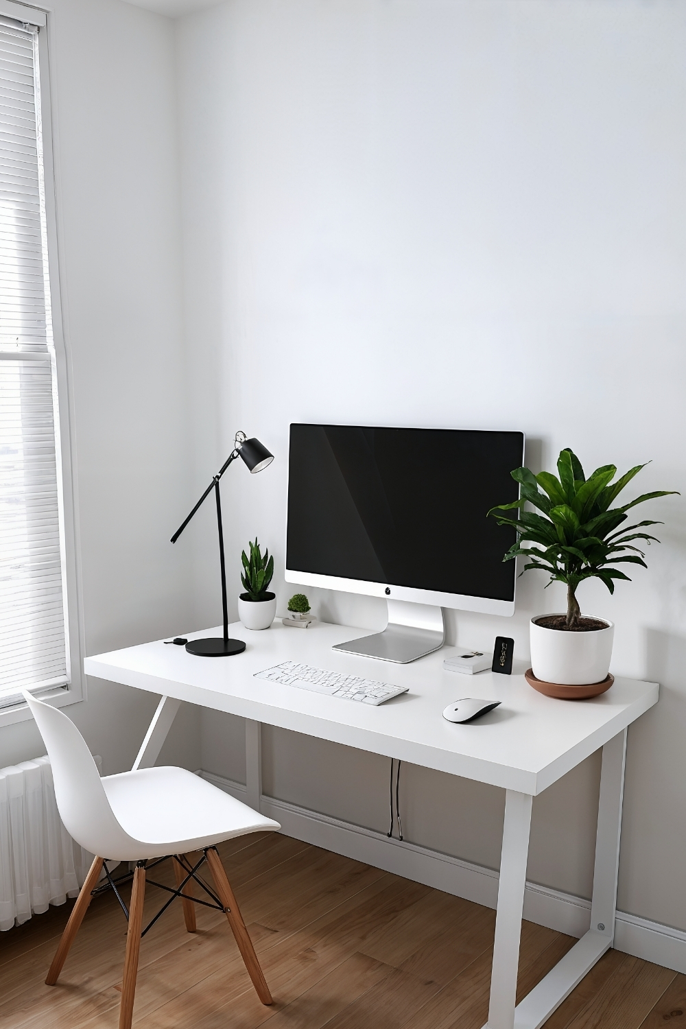 Futuristic Wooden Elegance Gaming Setup