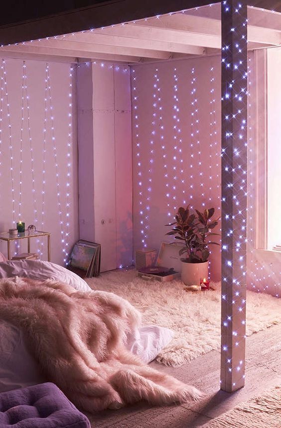 Modern Bedroom with Neutral Palette and Subtle Lighting