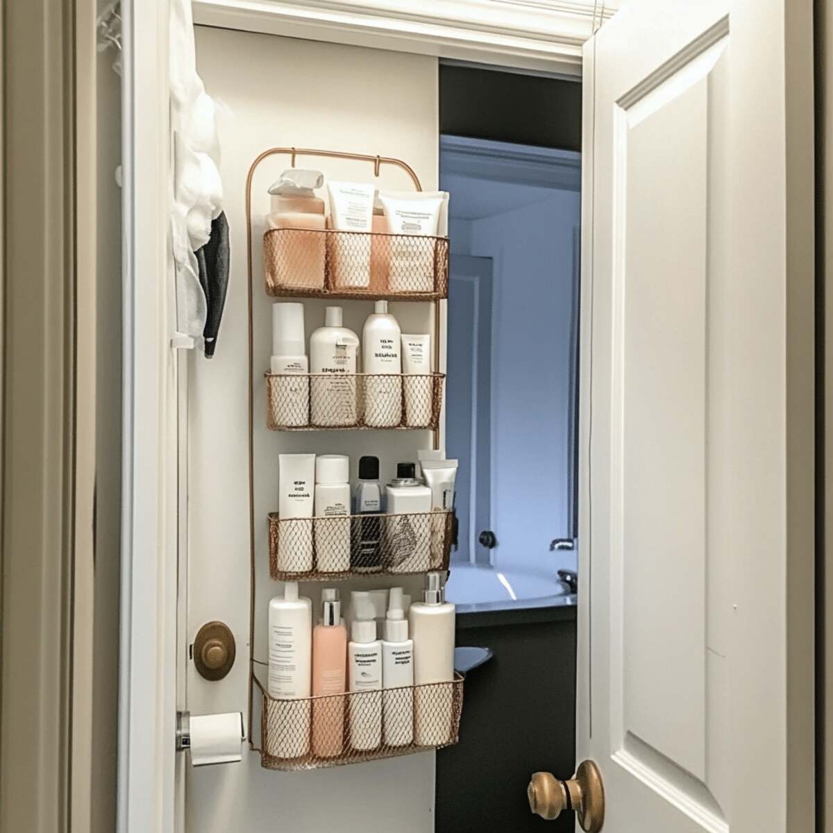 Over-the-Door Shoe Organizer for Toiletries