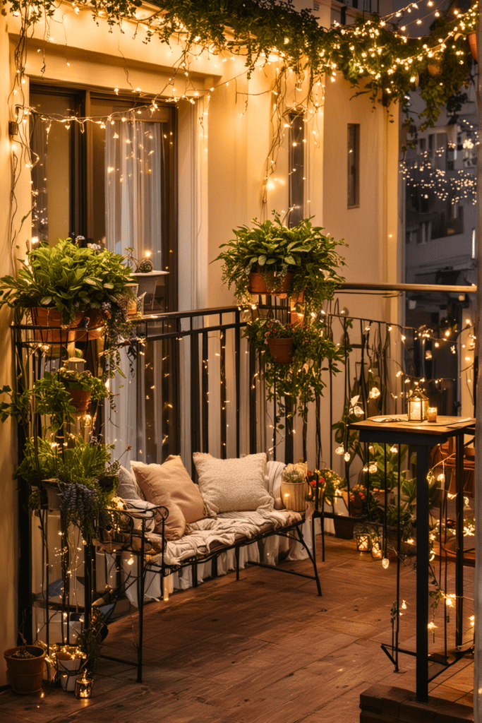 Bold Balcony with Artistic Accents