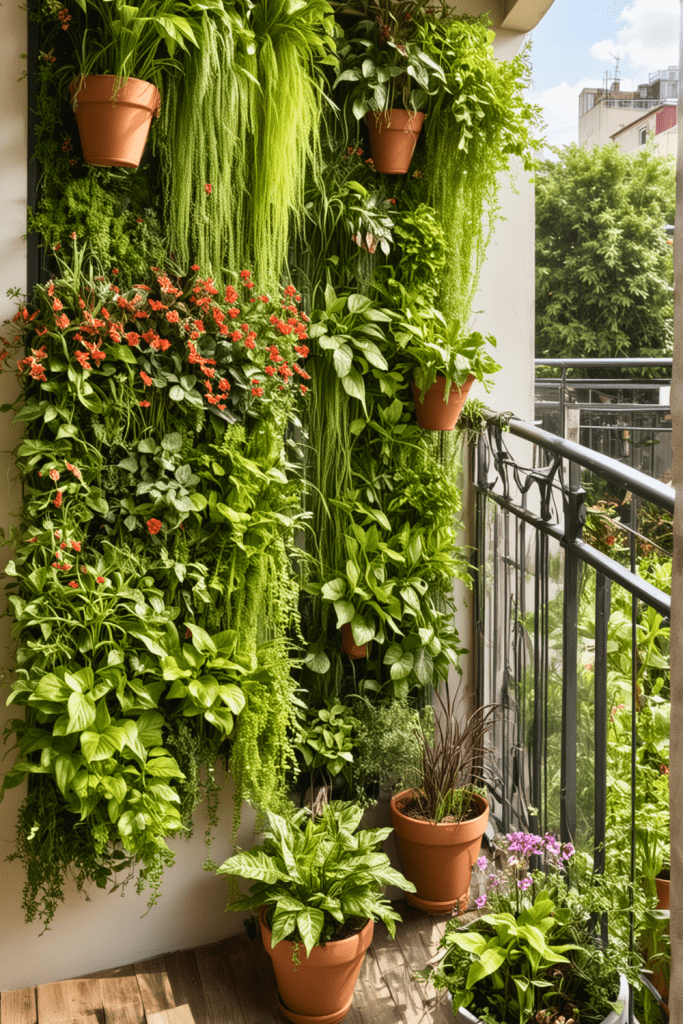 Delhi-Inspired Balcony with Intricate Railings