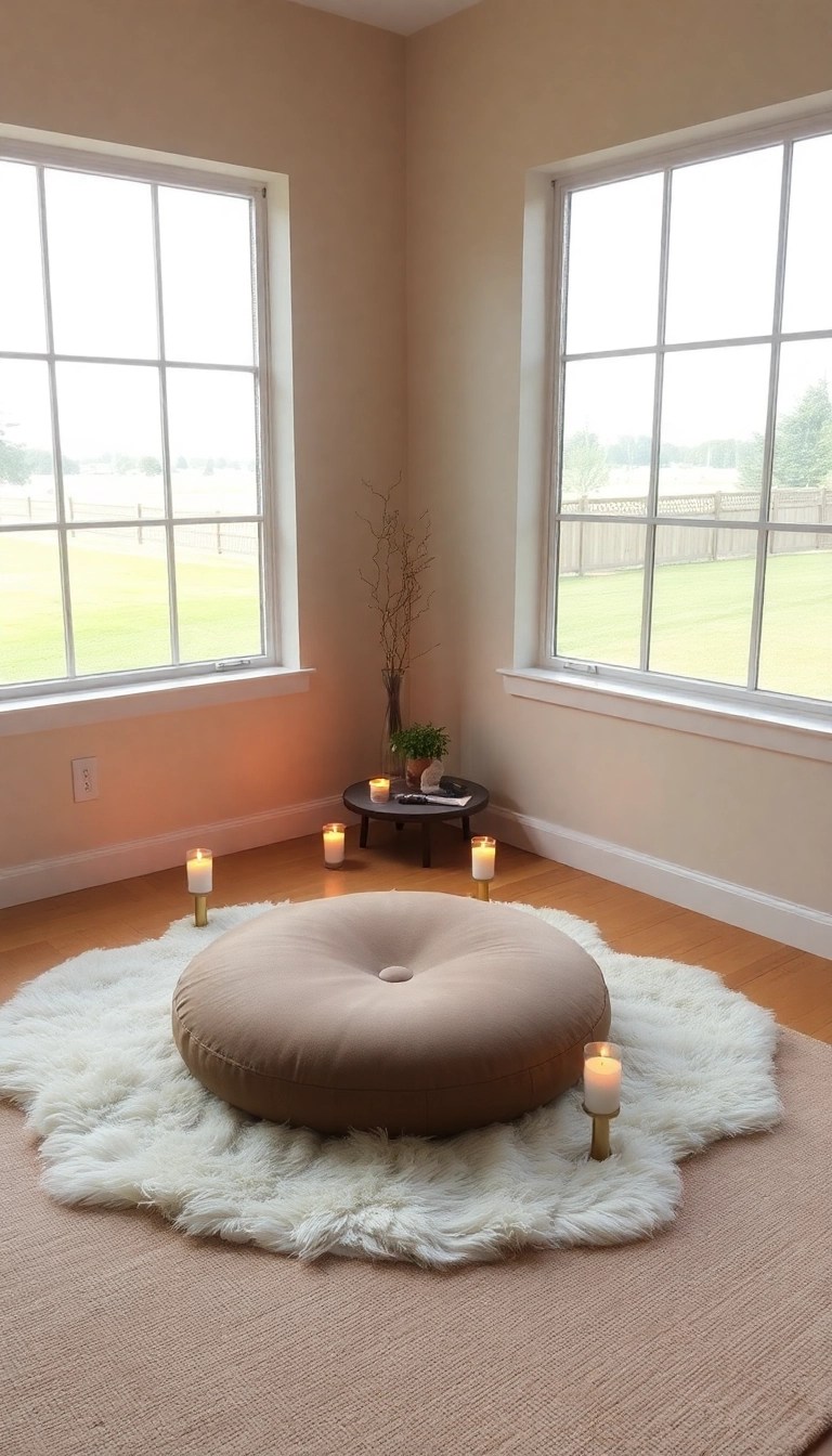 Living Room Using Warm Lighting for a Cozy Atmosphere