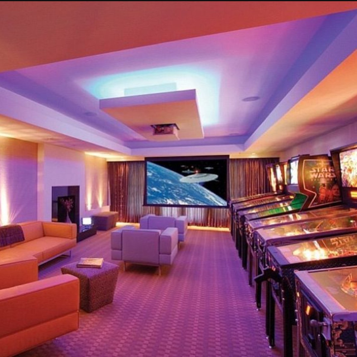 Mid-Century Modern Game Space