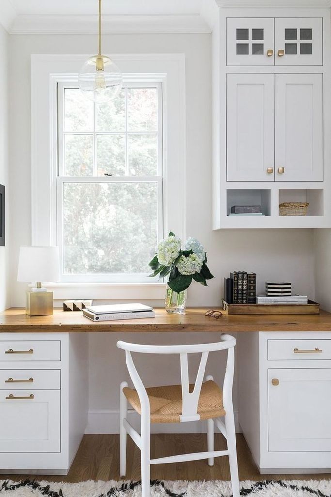 Minimalist Bedroom Desk Library