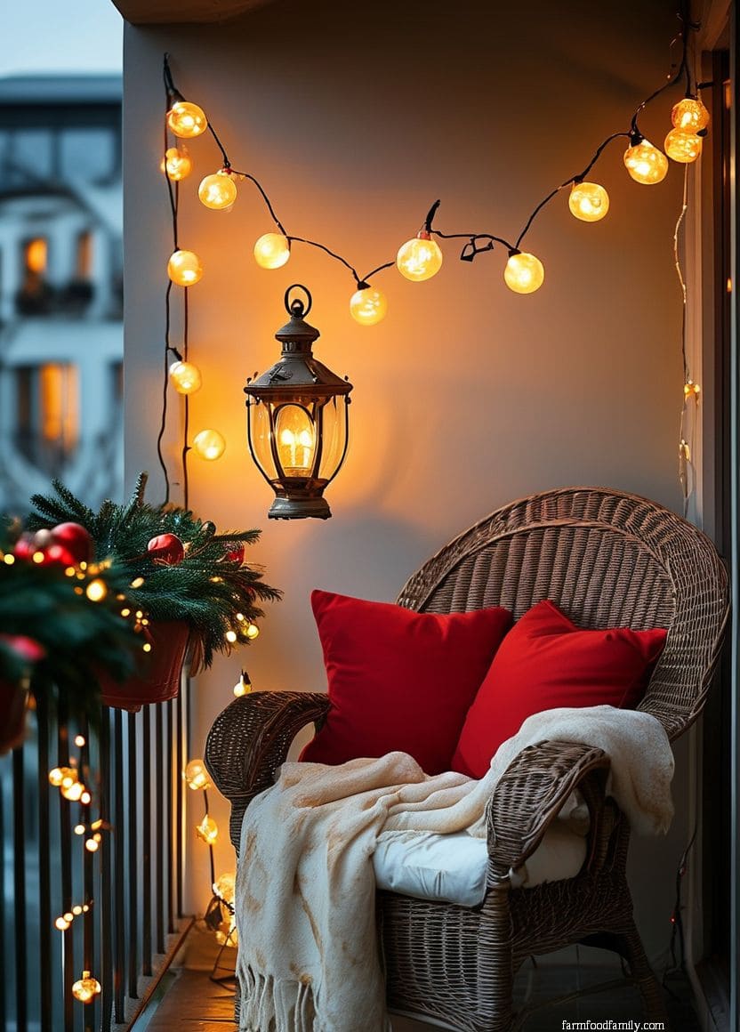Golden Glow with Festive Layers