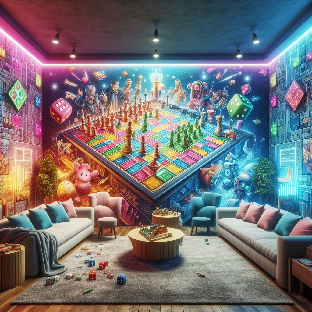 Cinematic Game and Movie Combo Space
