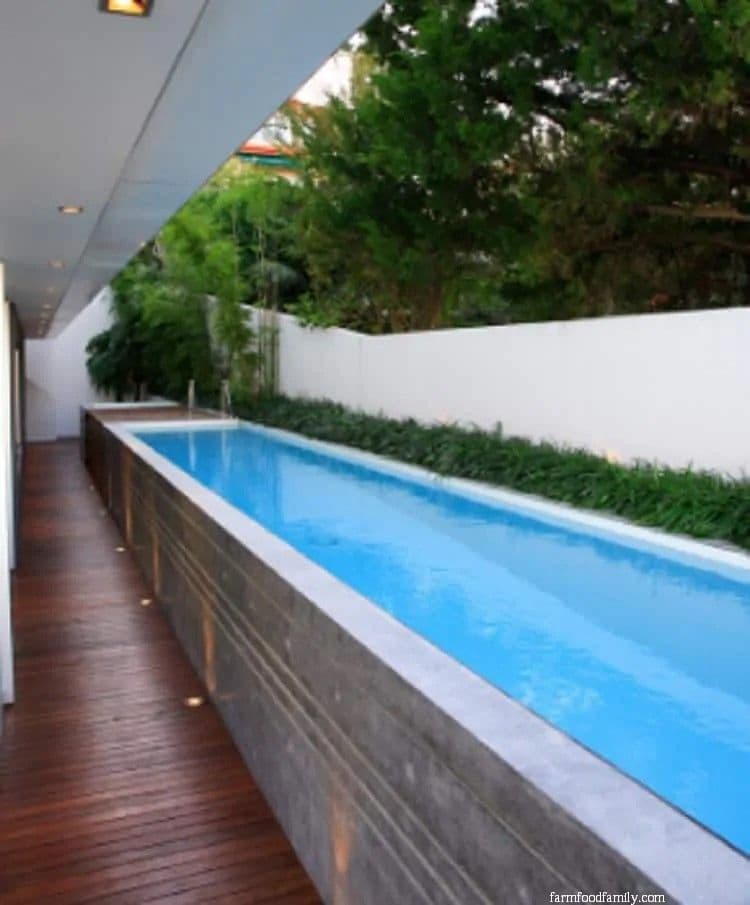 Family-Friendly Pool With Tropical Accents