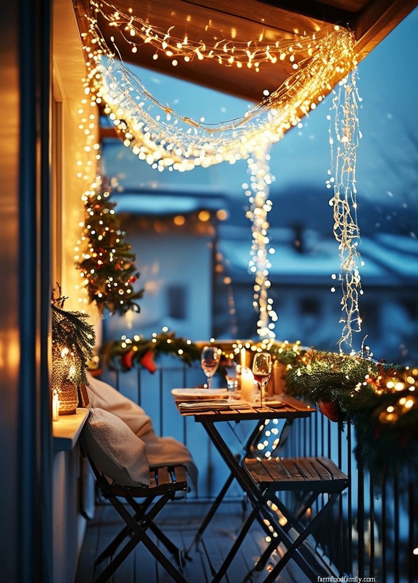 Cozy Christmas Glow with Contemporary Touches