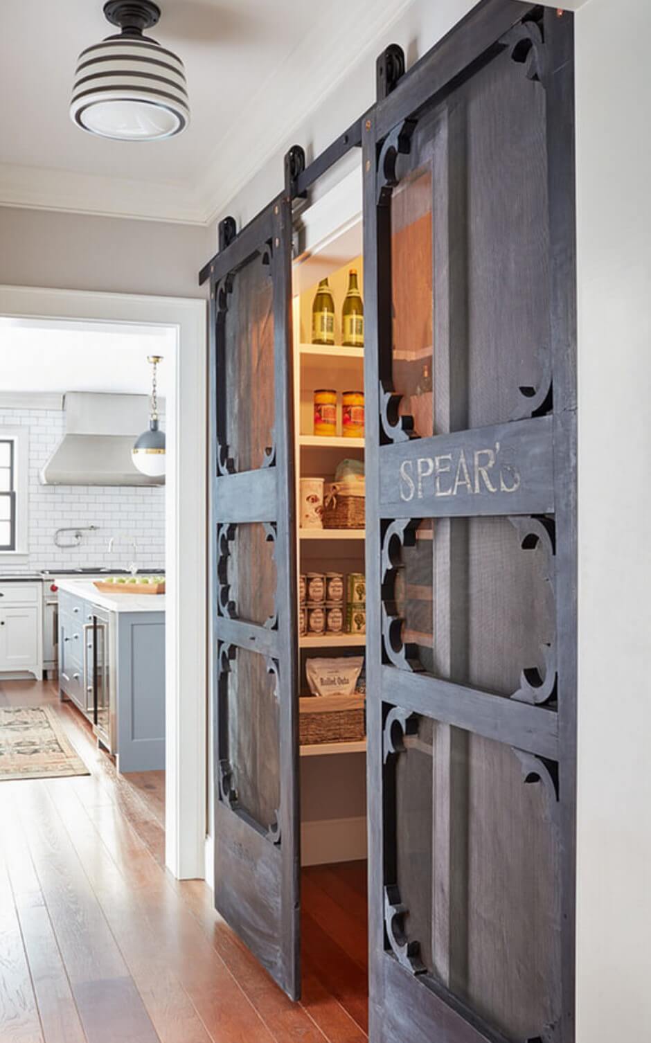 Rustic Door with Whitewashed Elegance