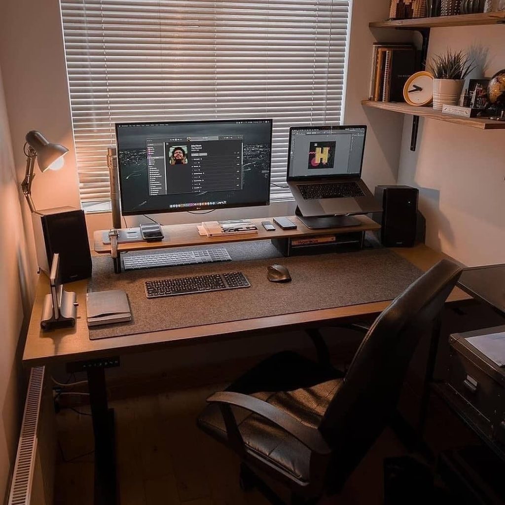 Burst of Color in a Black and White Gaming Setup