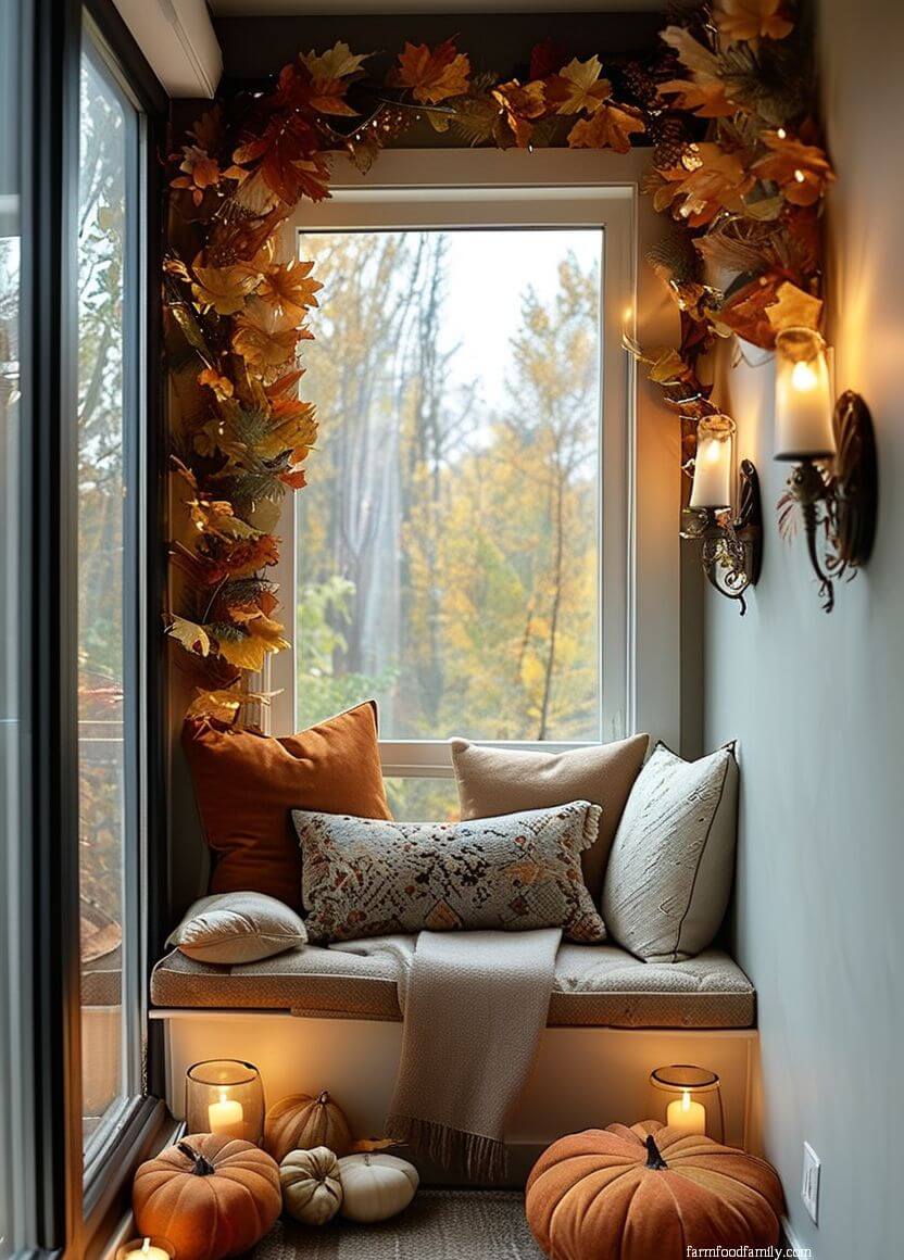 Rustic Autumn Reading Haven