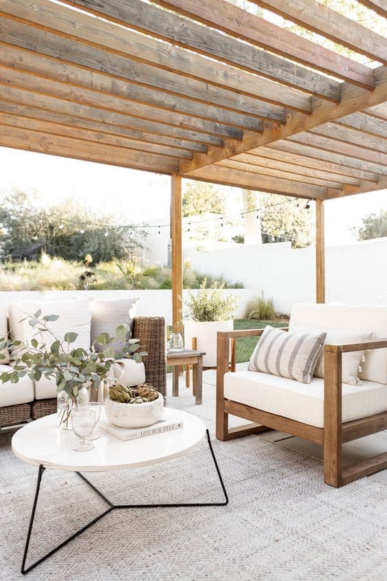 Patio with Vintage Bistro Charm
