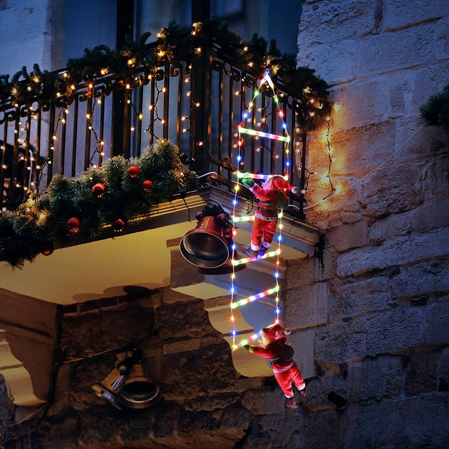 Warm and Whimsical Winter Balcony