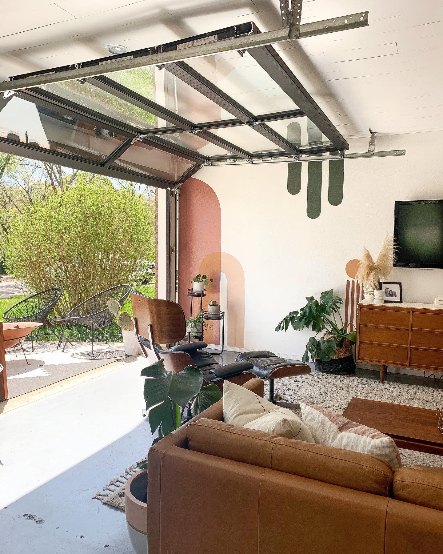 Garage Hangout with Sporty Vibes