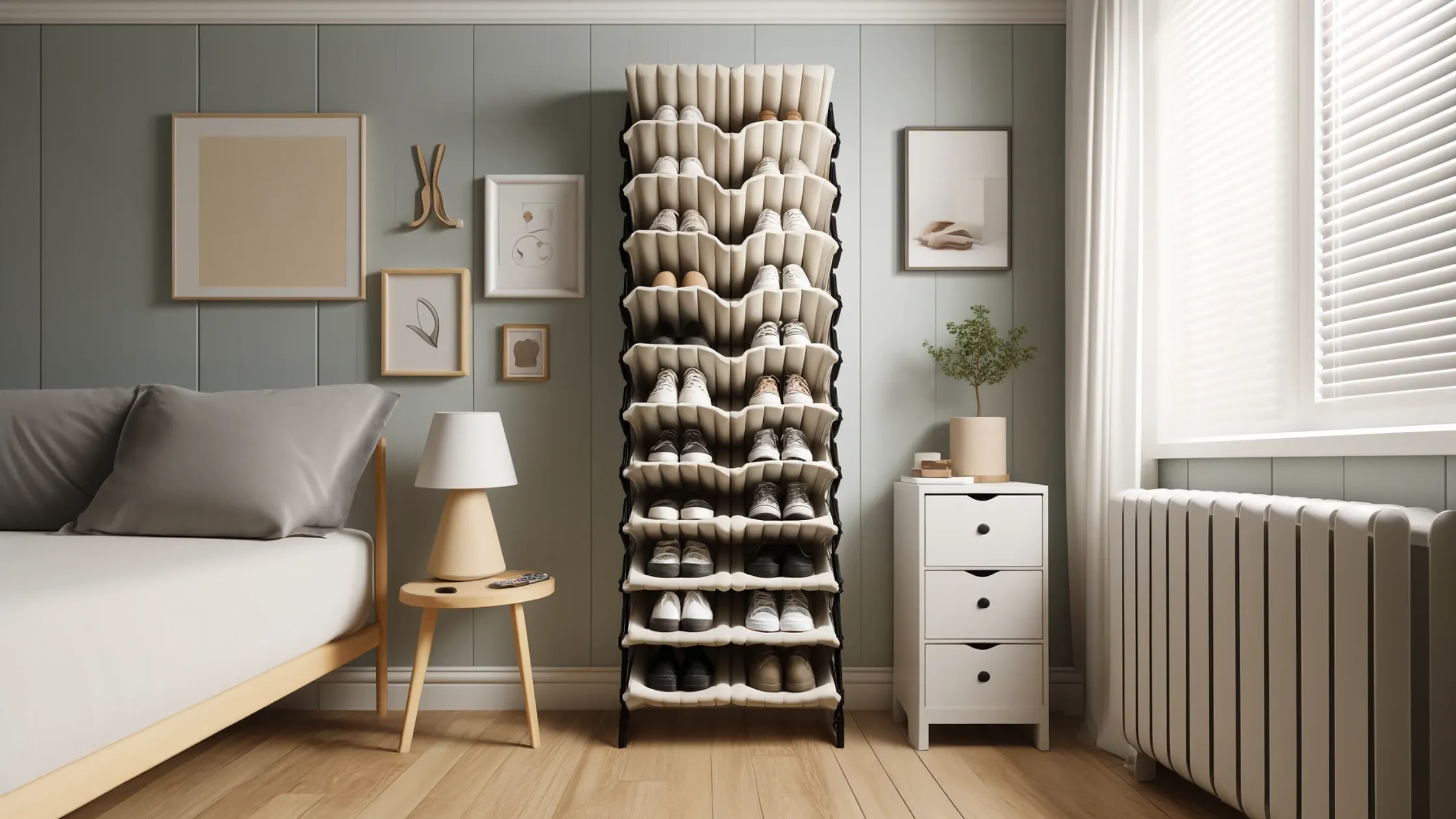 Accordion Shoe Rack
