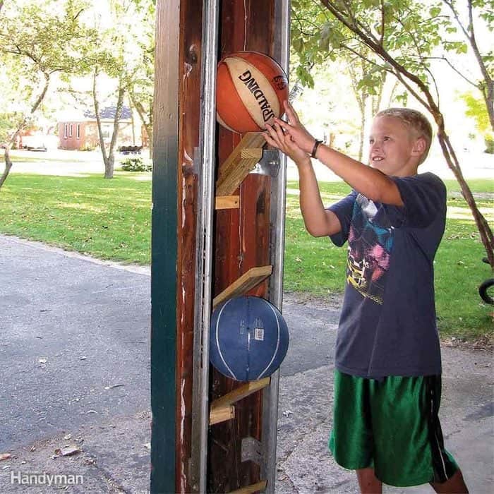 Garage Ball Storage for Active Families