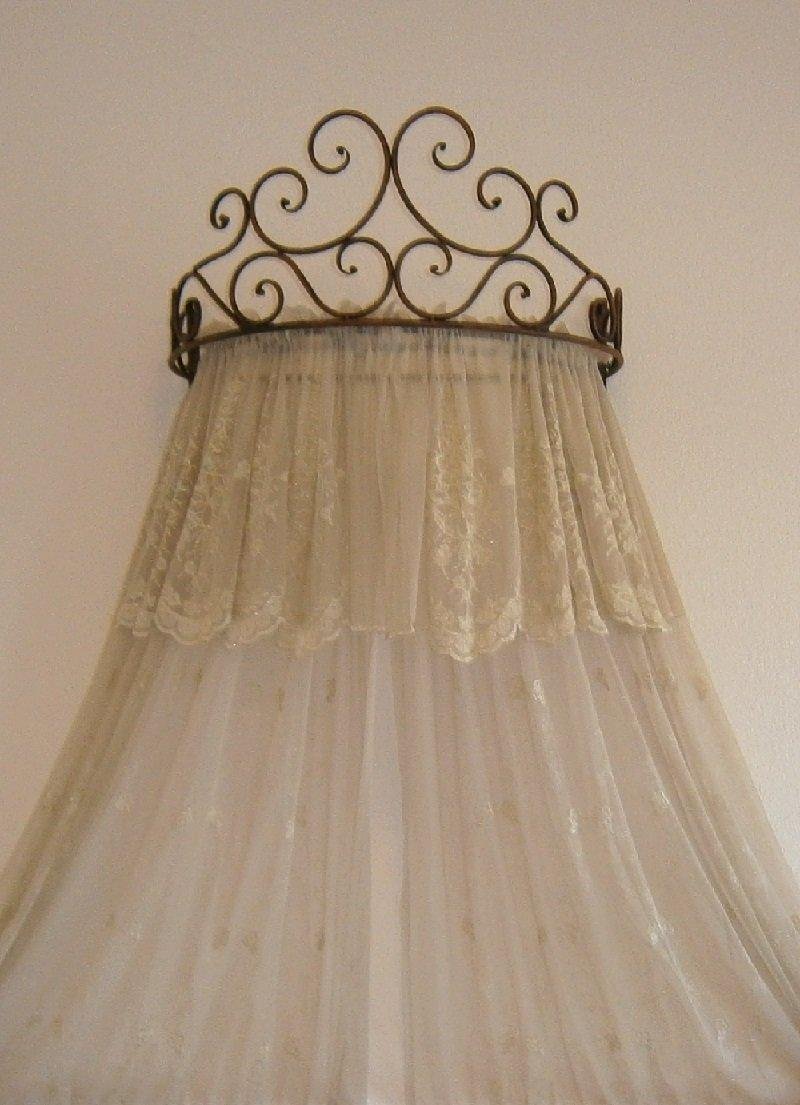Contemporary Neutral Canopy Bed with Cozy Textiles