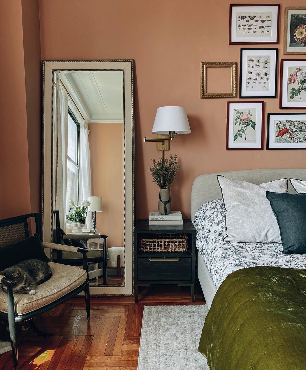Classic Ornate Mirror with Antique Appeal