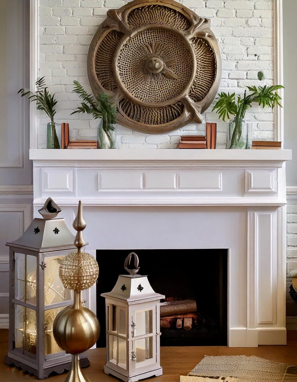 Classic Ceiling Medallion Display – Bold and Sophisticated