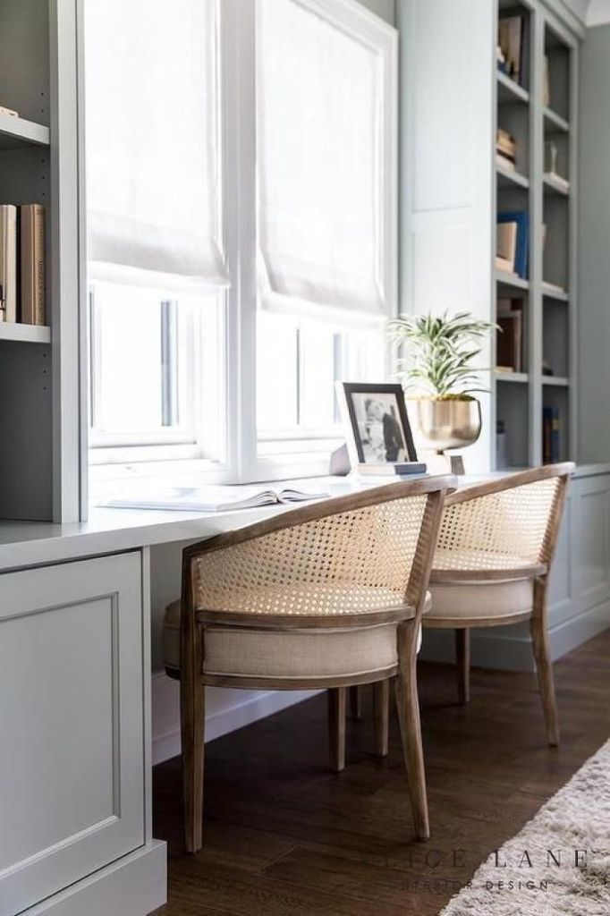 Classic Home Office Library with Timeless Appeal