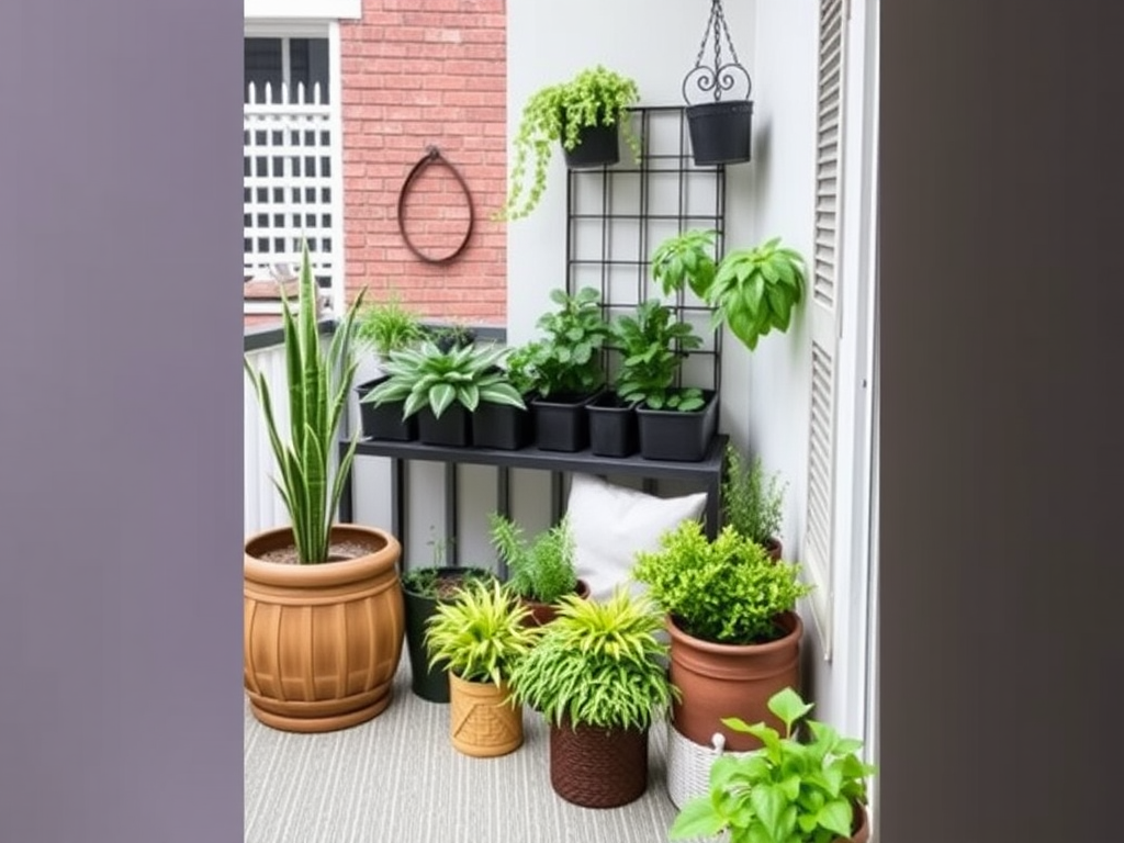 Colorful Balcony Design with Bold and Whimsical Accents