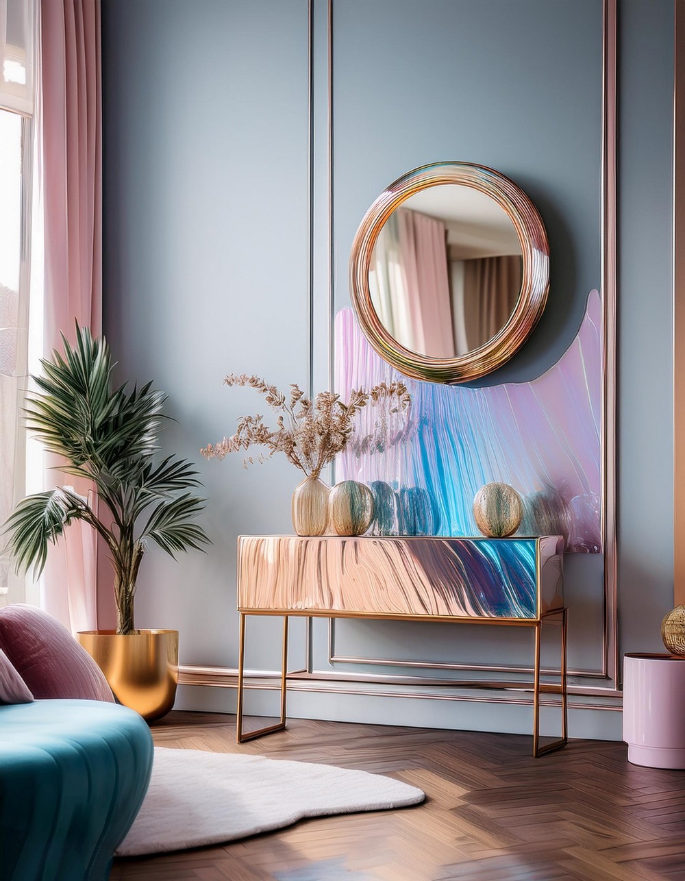 Dreamlike Glow – Iridescent Accents