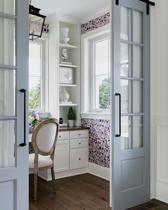 Elegant French Provincial Library Nook