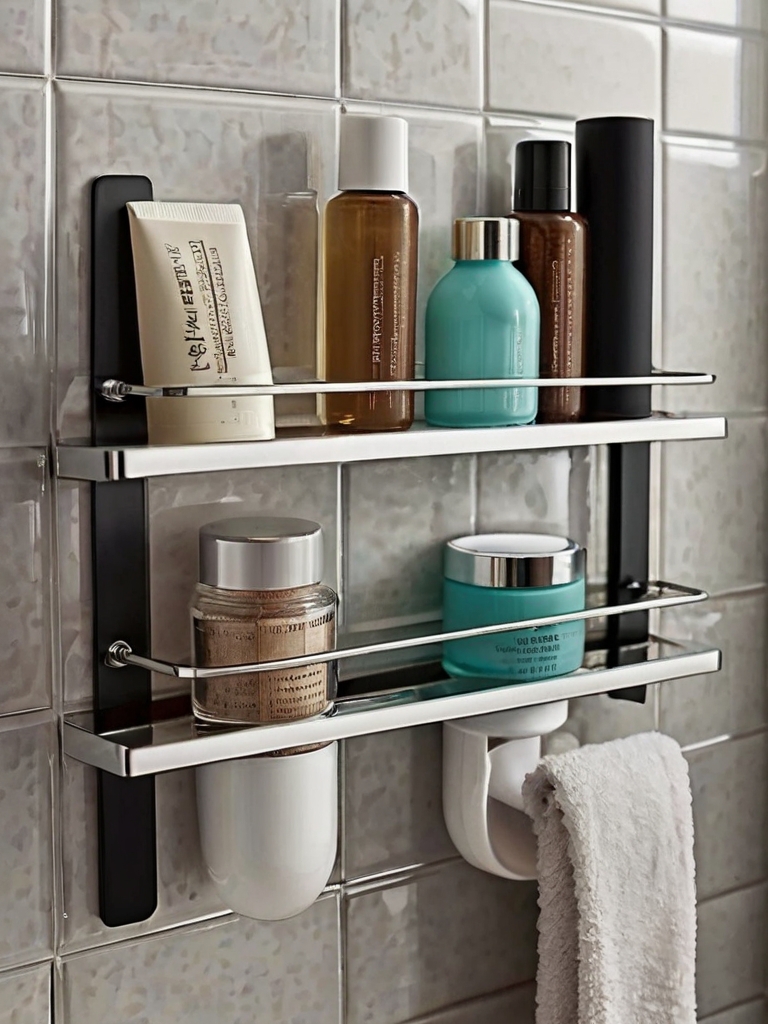 Sliding Storage Units for Easy Access in Bathroom Closets