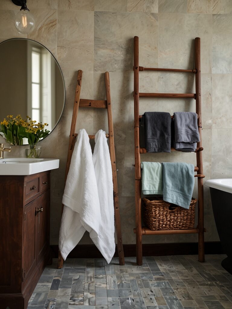 Style with Decorative Jars and Accents for Bathroom Storage