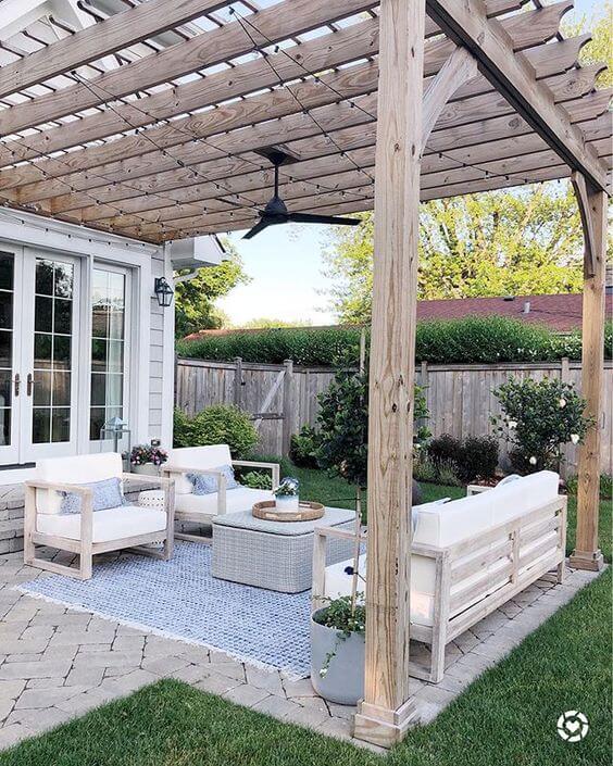 Barndominium Poolside Patio