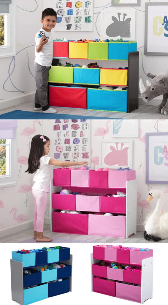 Built-In Desk and Overhead Shelving for Storage