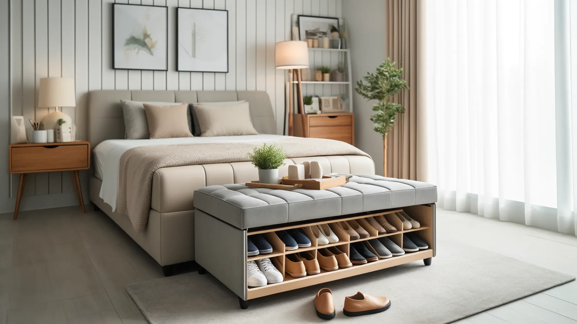 Shoe Ottomans