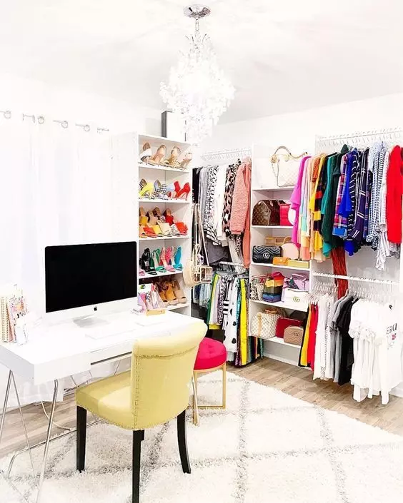 Vibrant Cloffice with a Playful Theme