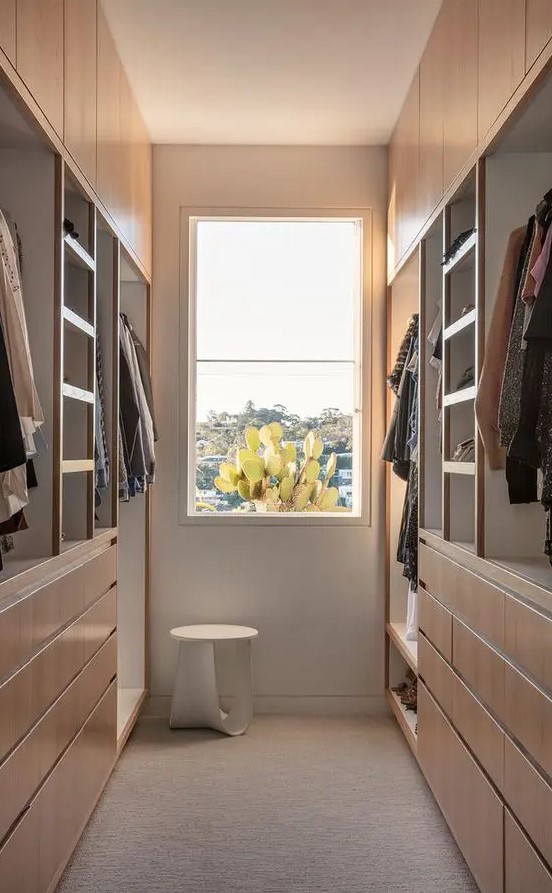 Minimalist Contemporary Closet