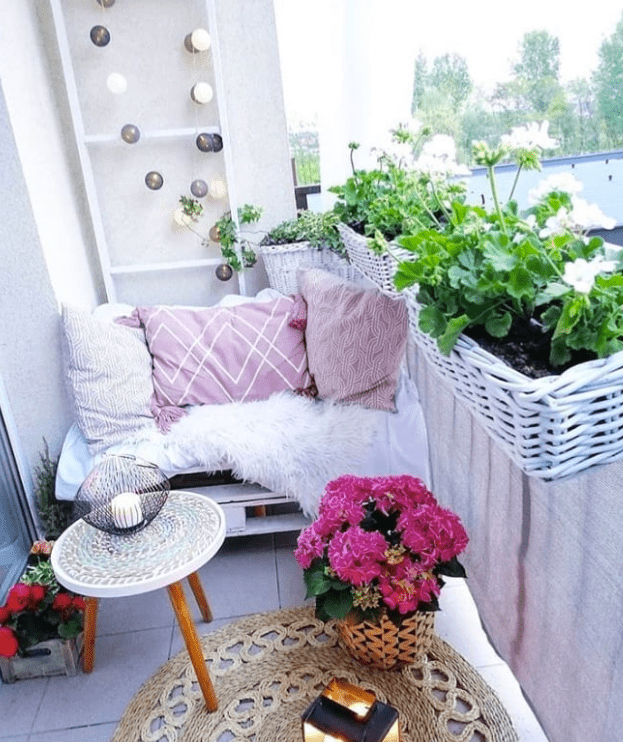 DIY Privacy Screen with Geometric Patterns