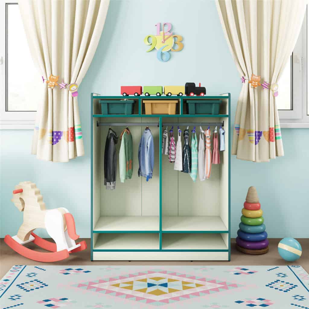 Bedroom Storage Wardrobe and Cubby System