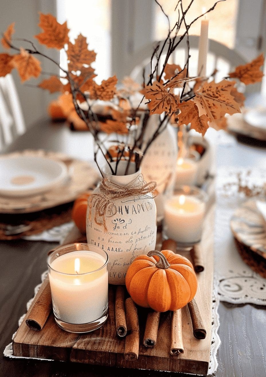Chic and Layered Seasonal Vignettes