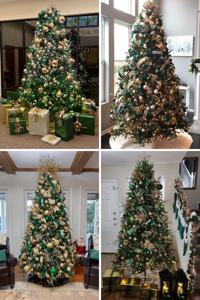 Floating String Light Christmas Tree