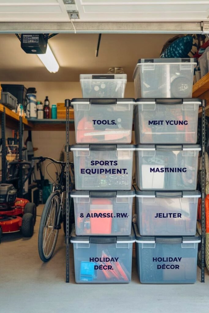 Cabinet and Shelf Combo for a Polished Garage Look